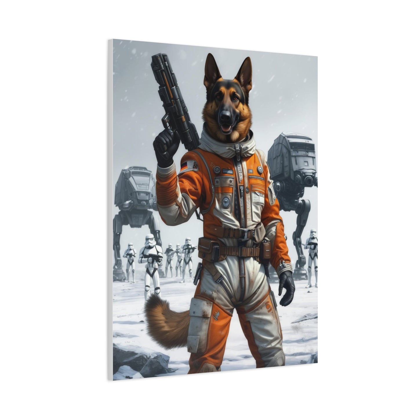 Star Wars Custom Pet Portrait – Personalized Pet Wall Art