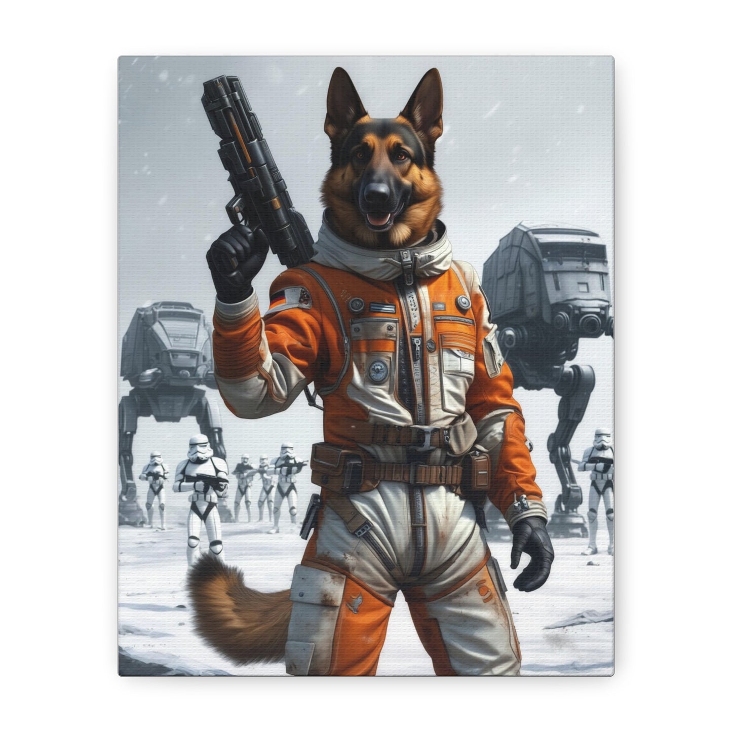 Star Wars Custom Pet Portrait – Personalized Pet Wall Art