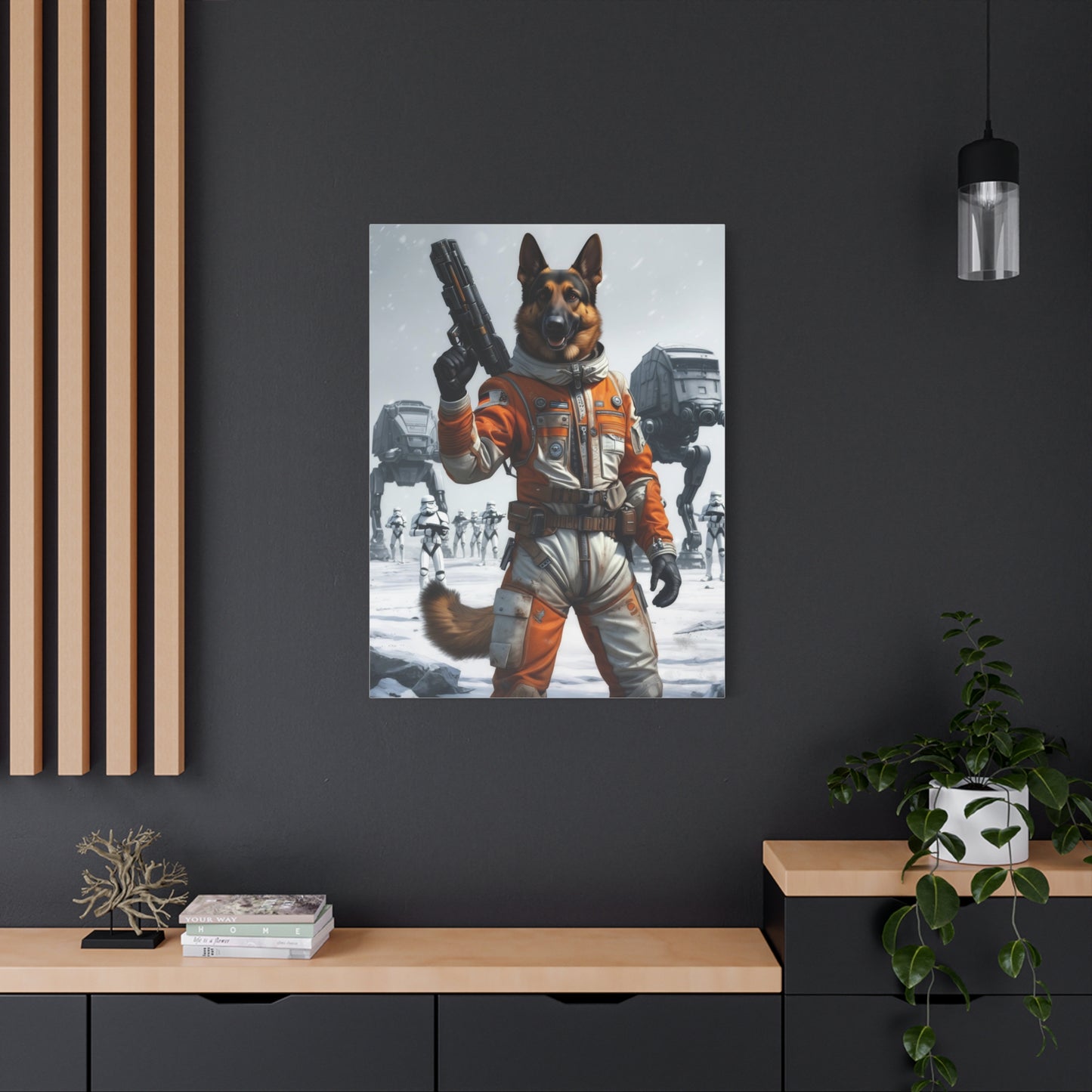 Star Wars Custom Pet Portrait – Personalized Pet Wall Art