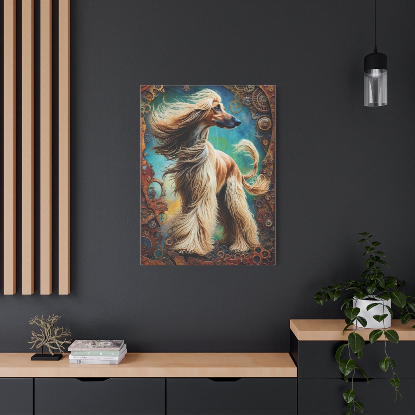 Custom Abstract Pet Portrait - Modern Pet Artwork in Bold, Surreal Style