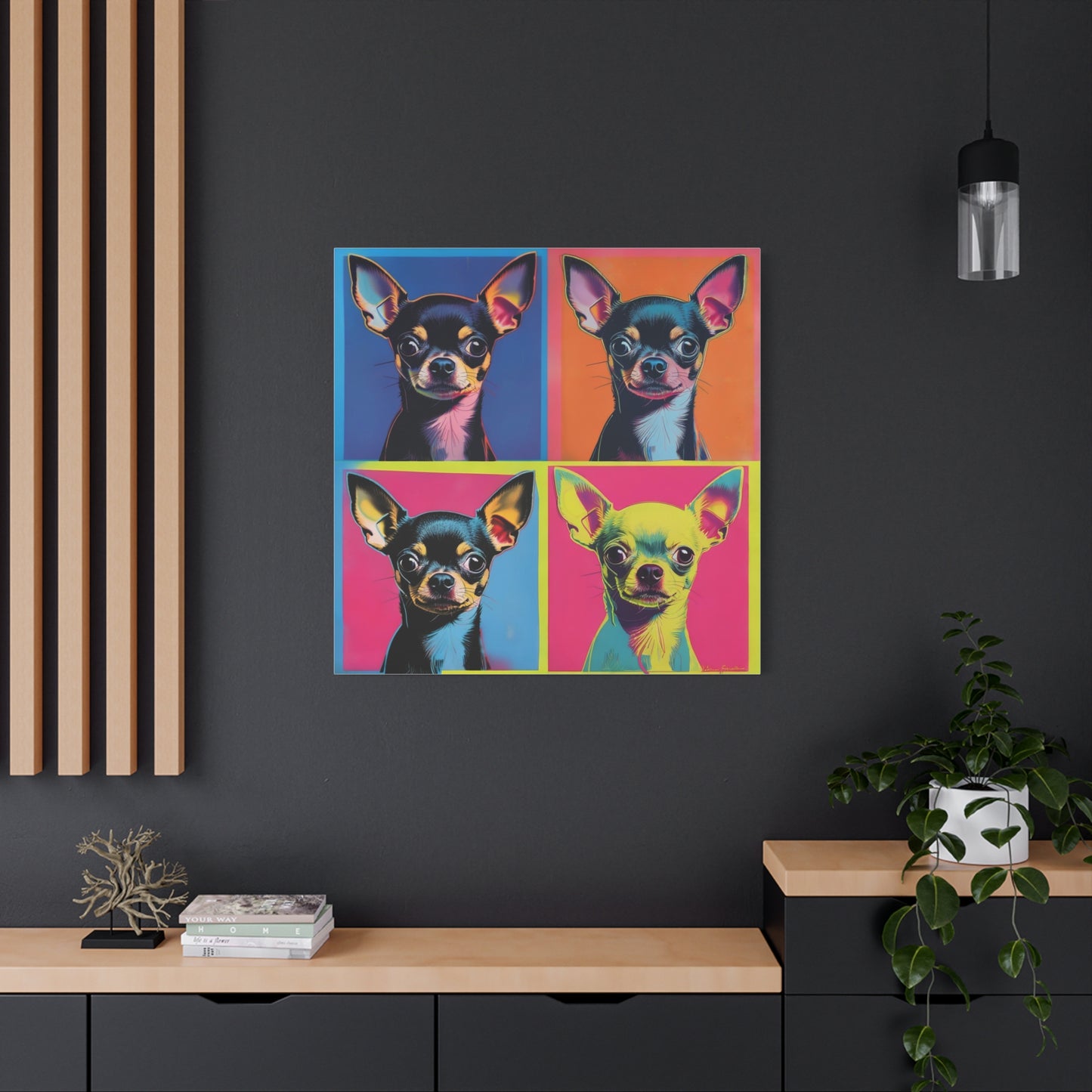 Pop Art Custom Pet Portrait – Andy Warhol Inspired