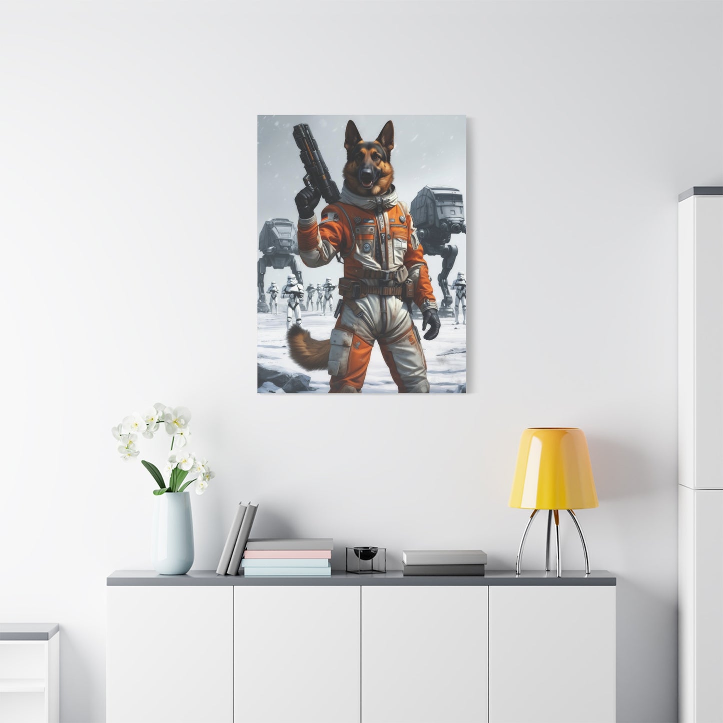 Star Wars Custom Pet Portrait – Personalized Pet Wall Art