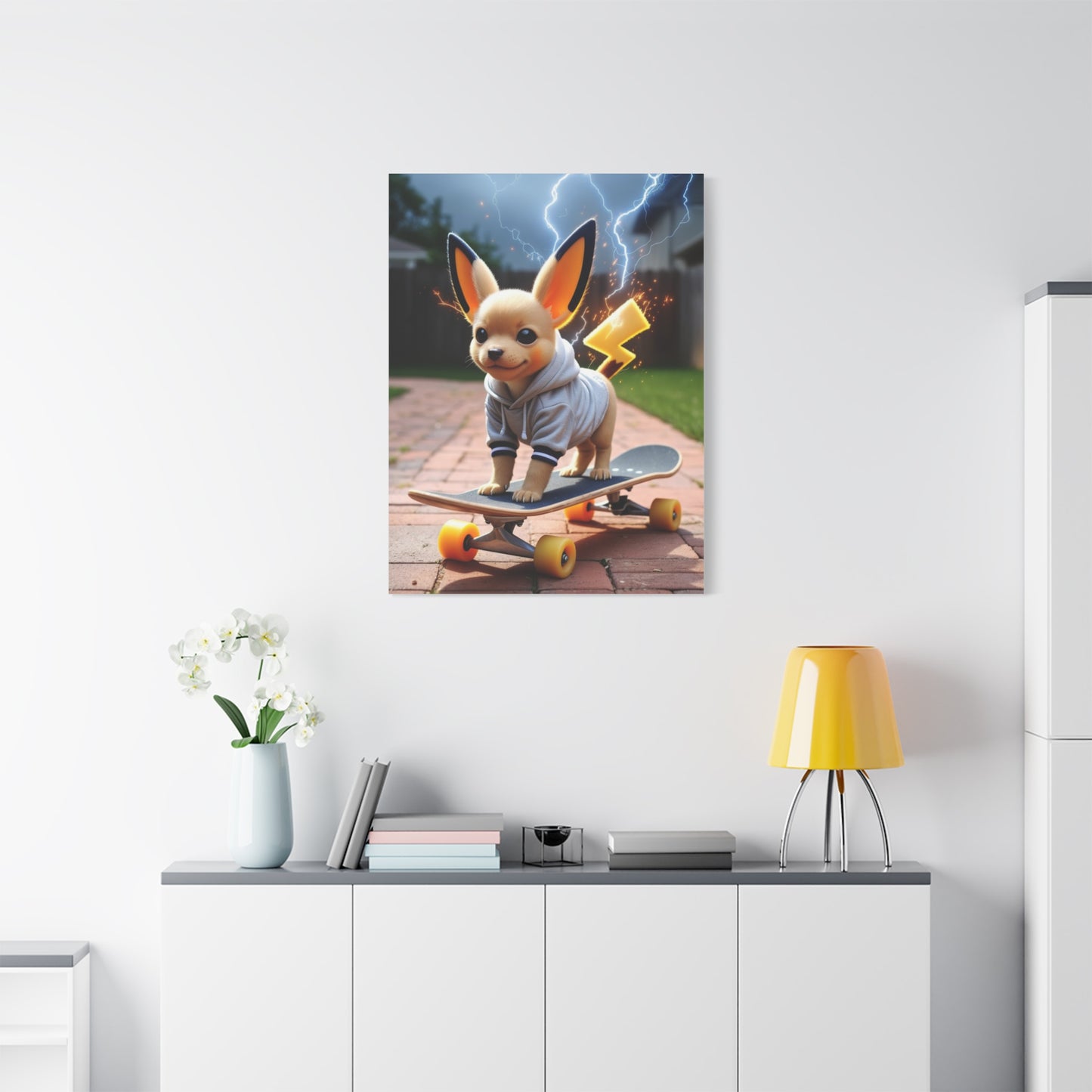 Pokemon Custom Pet Portrait – Personalized Pet Wall Art