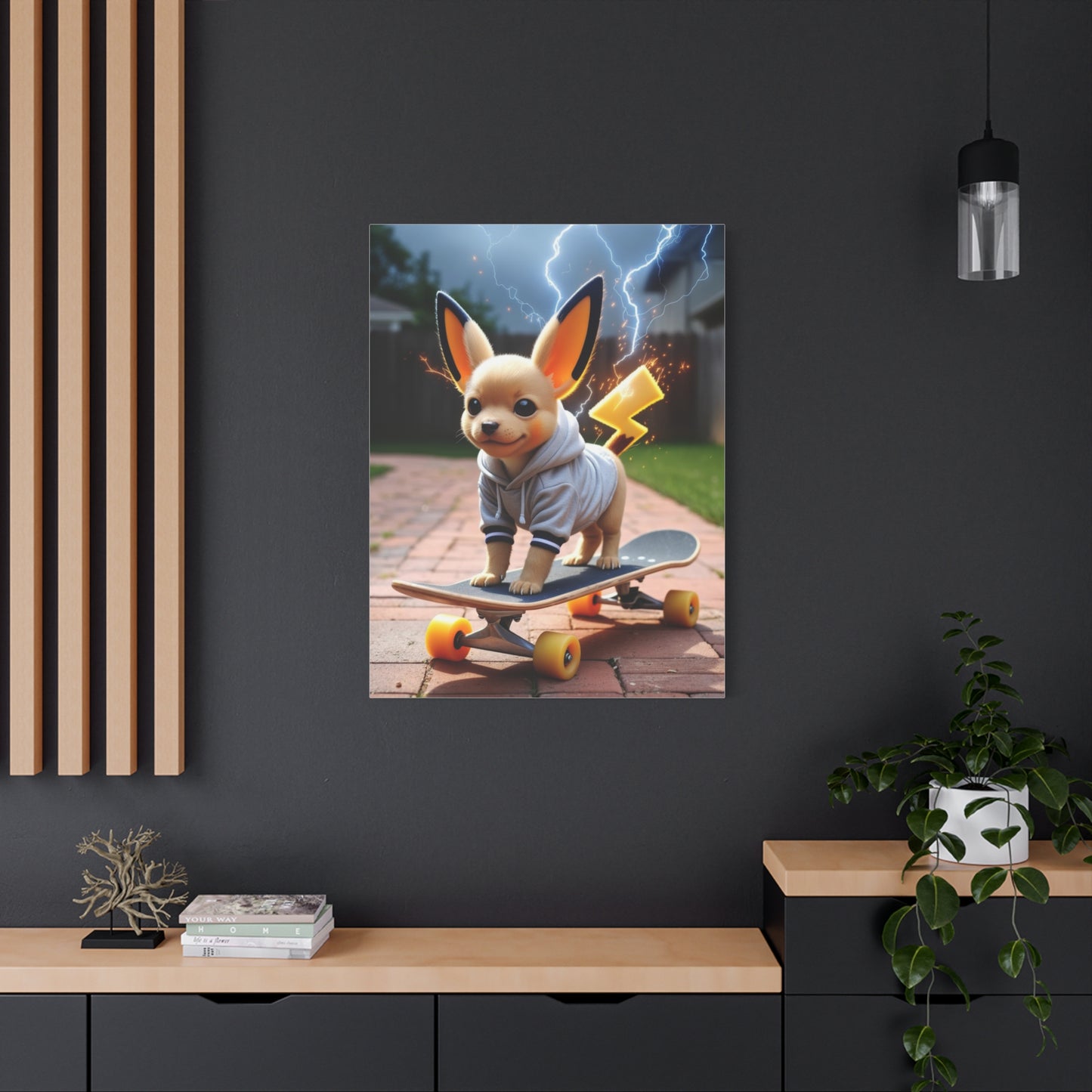 Pokemon Custom Pet Portrait – Personalized Pet Wall Art