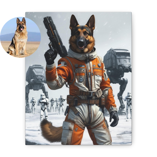 Star Wars Custom Pet Portrait – Personalized Pet Wall Art